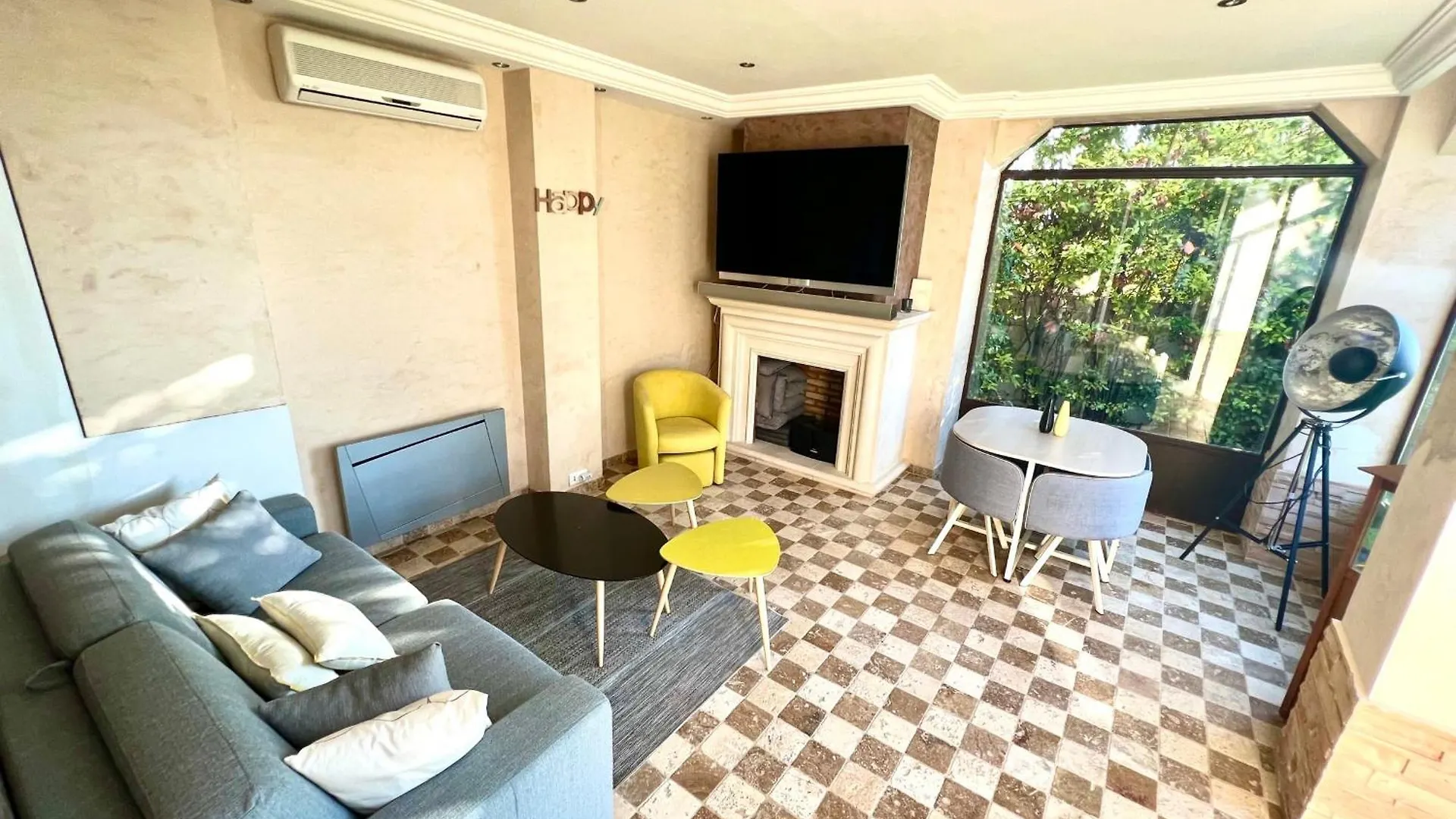 Golfe Juan - Villa 4 People - Sea View - Garden Vallauris