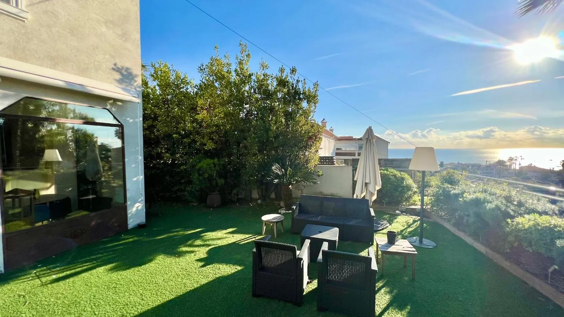 Golfe Juan - Villa 4 People - Sea View - Garden Vallauris