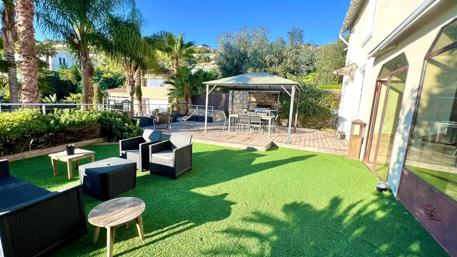 Golfe Juan - Villa 4 People - Sea View - Garden Vallauris